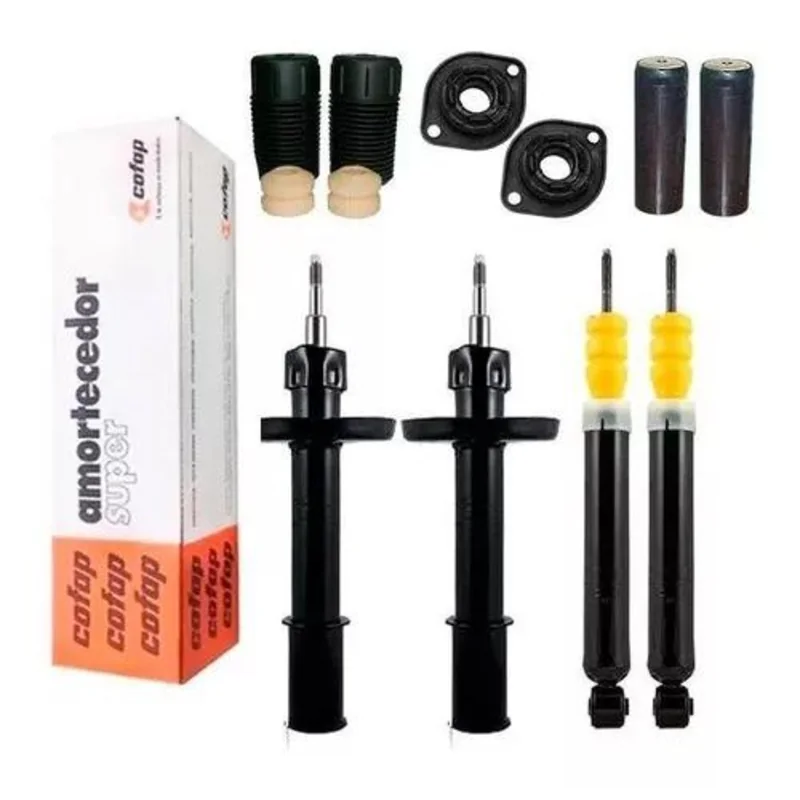 Amortecedores e kits de suspensão instalados pela Embrasil Auto Center