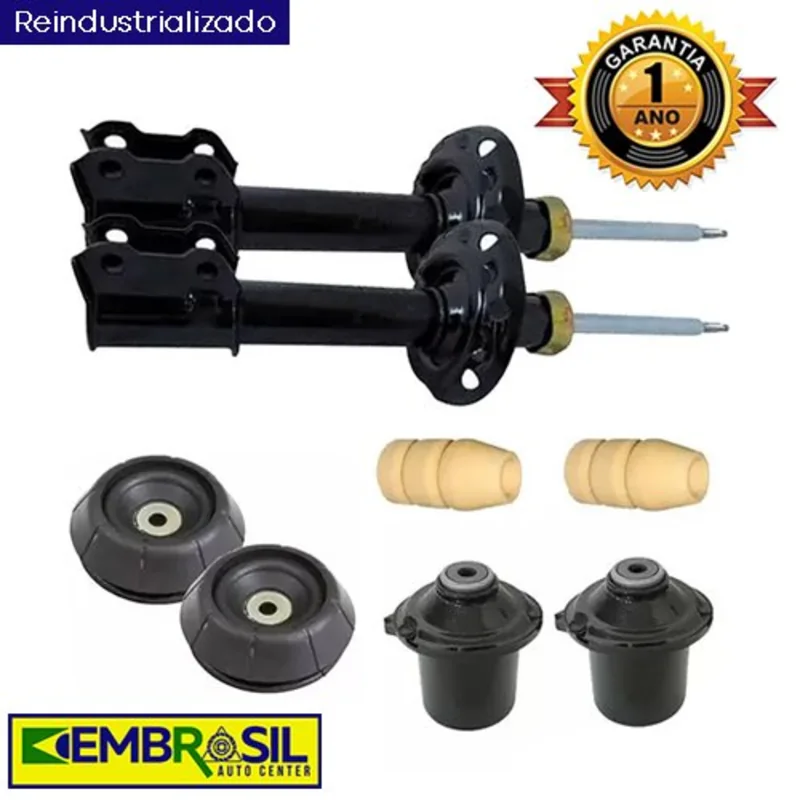 Amortecedores e kits de suspensão instalados pela Embrasil Auto Center